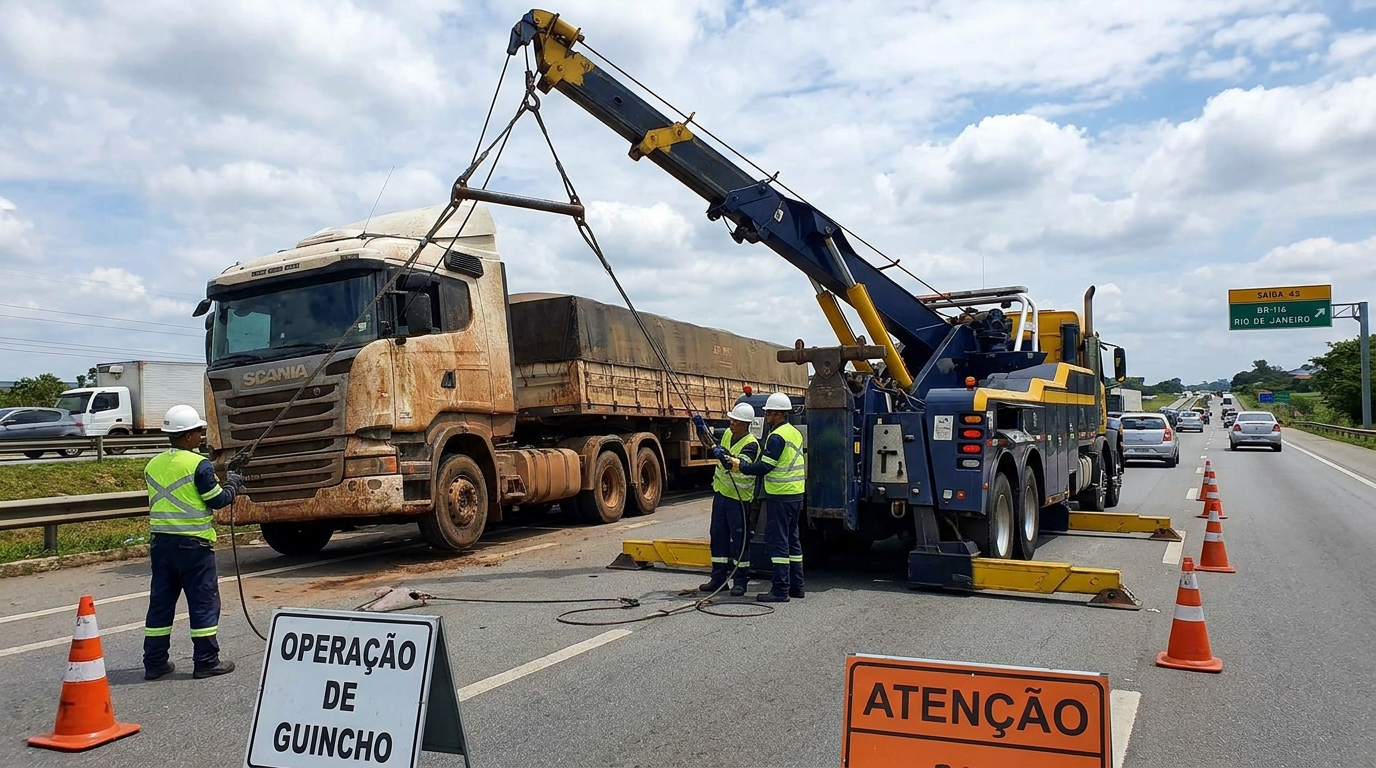 Guincho para Caminhão em Anápolis‑GO